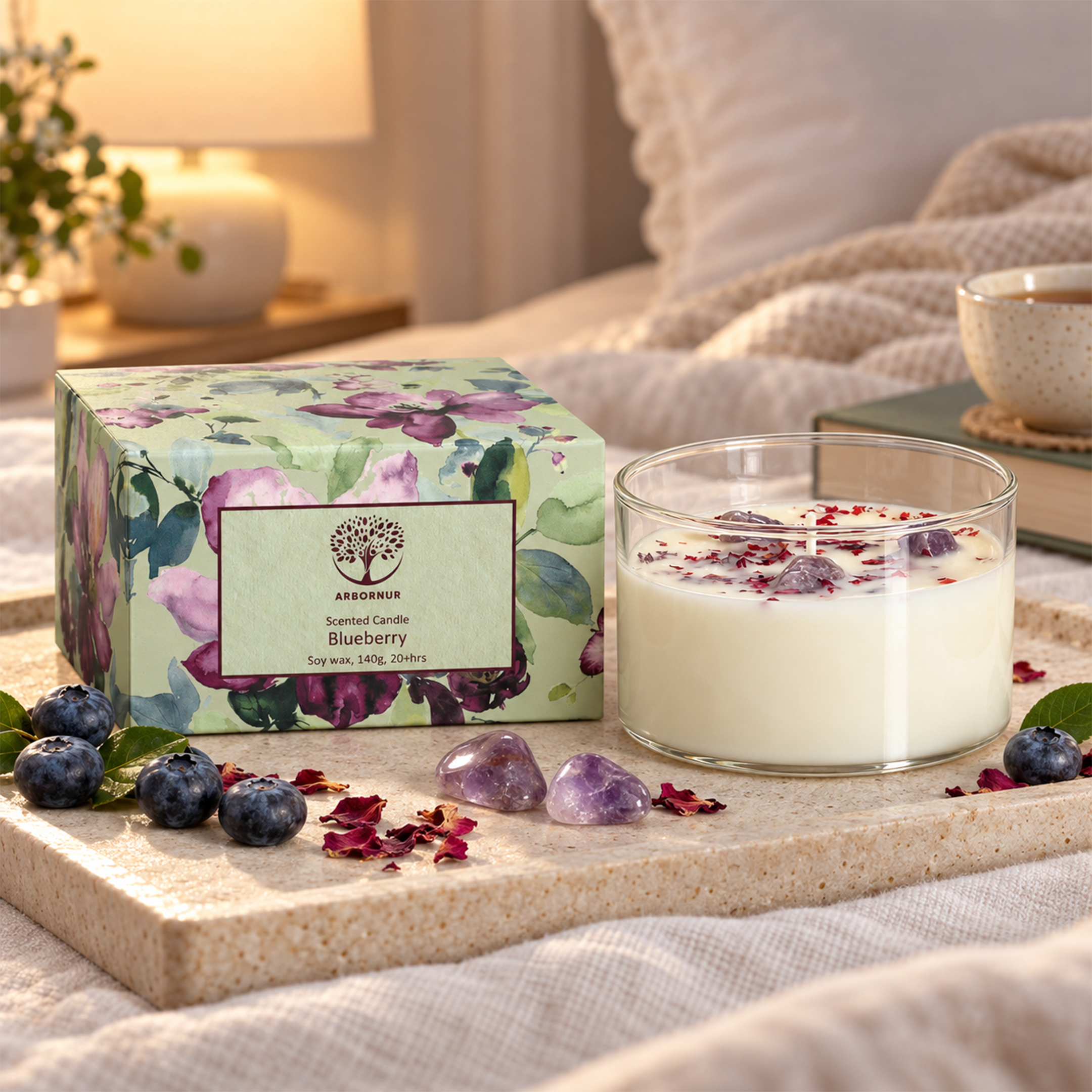 Blueberry Candle for Sweet Moments