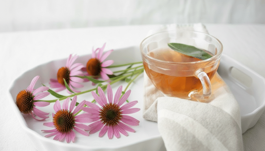Echinacea tea